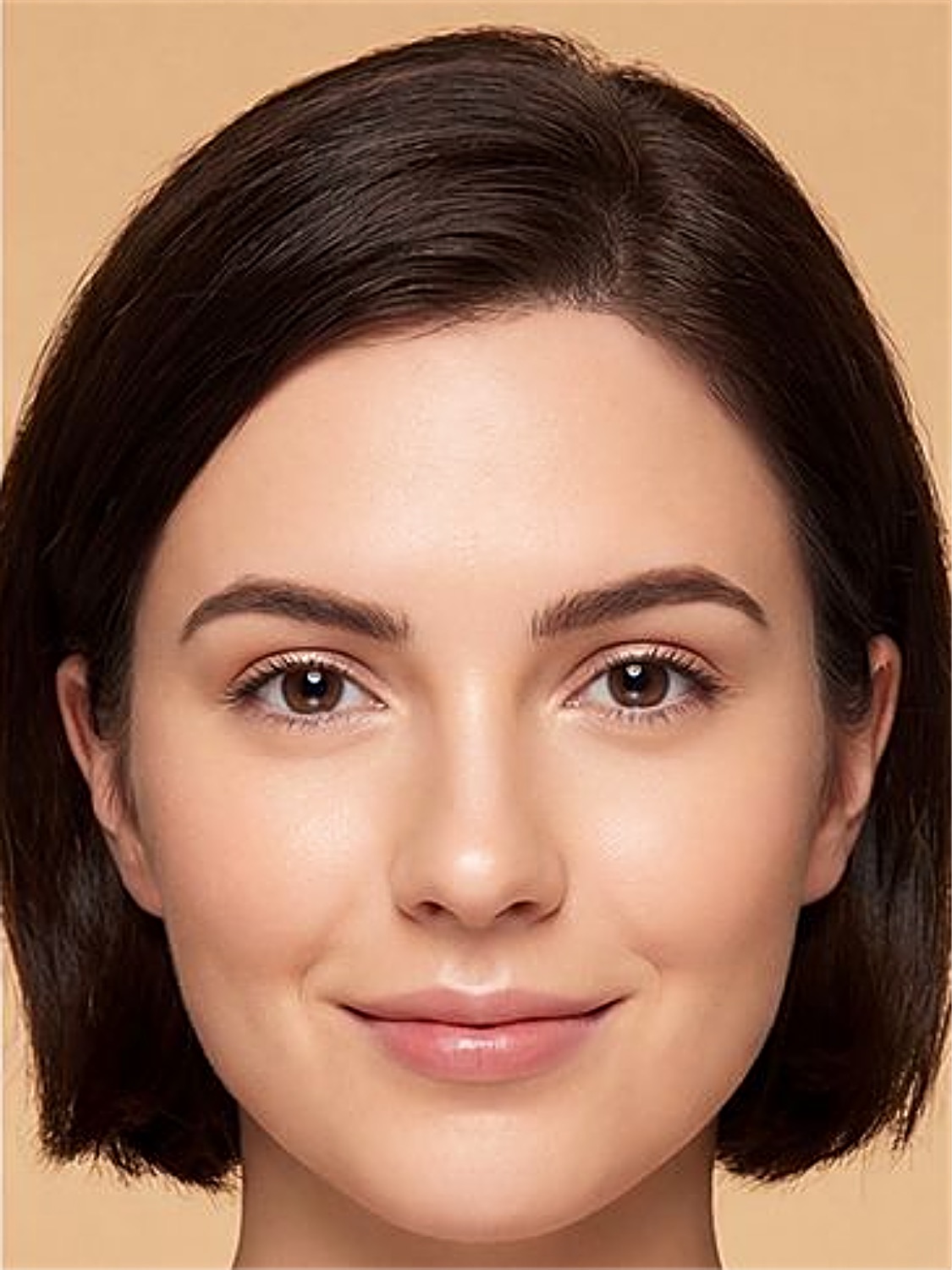 After: flawless, radiant makeup look at The Salon Vibe