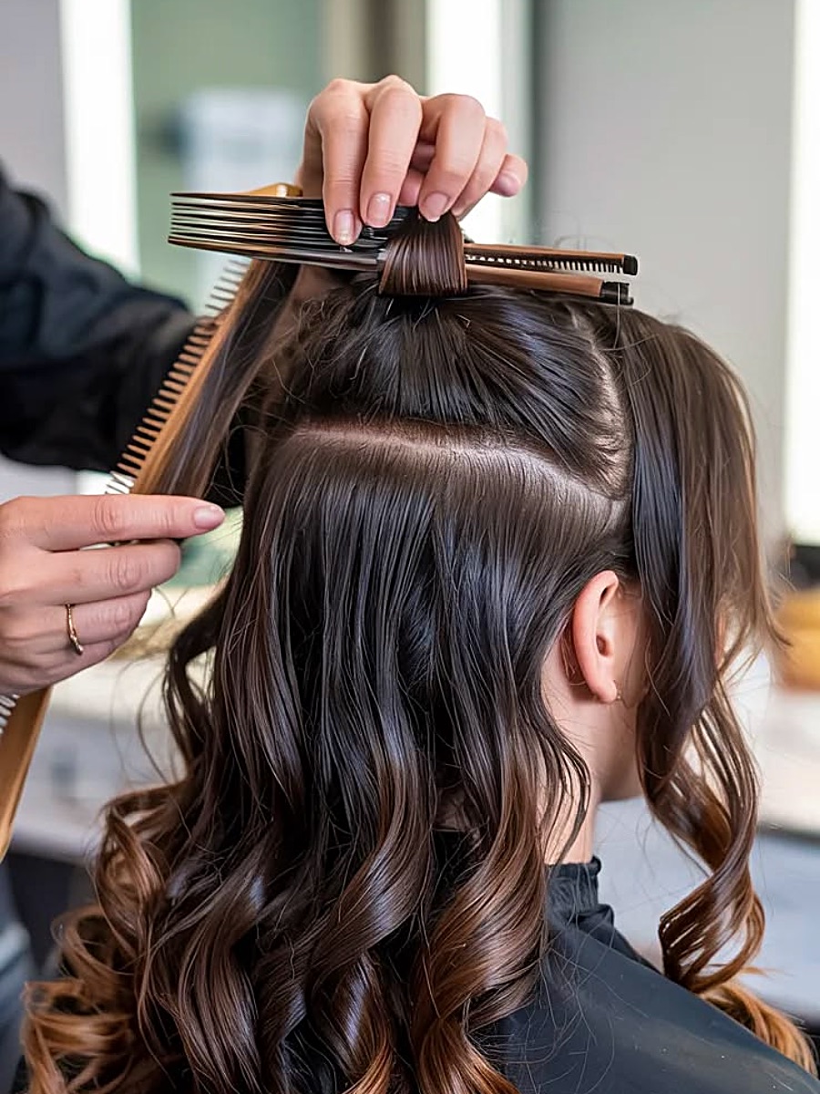 Haircut and styling at The Salon Vibe, Chandrapur